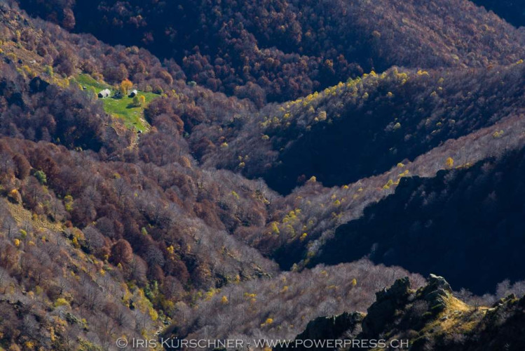 Alpe Pian di Boit, Blick vom Sentiero Bove