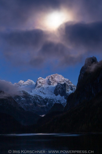 Dachstein über dem Vorderen Gosausee